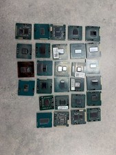 Lot of 28 Laptop CPUs picture