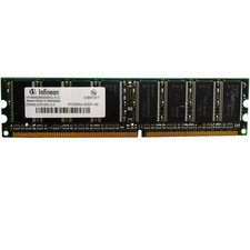 Infineon 256MB SDRAM DDR 400 CL3 PC3200U-3033-A0 picture