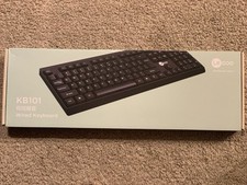 Lecoo KB101 Wired Keyboard Black picture