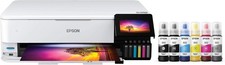 New Epson EcoTank Photo ET-8550 Color Inkjet All-In-One Printer - White picture