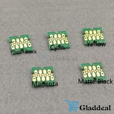 5PC for t3000 t5000 t7000 t3270 t5270 t7270 5 colors one time cartridge chip picture