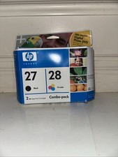 Un-open Brand New Genuine HP 27 28 Combo-Pack Black & Tri-color Ink Cartridges picture