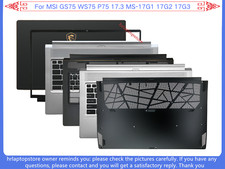 New For MSI P75 GS75 WS75 17.3 MS-17G1 17G2 17G3 Lcd Cove /Bezel/ Upper /Bottom picture