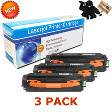 3 PK CLT-K504S 504S Black Toner for Samsung C1860FW C1810W CLP-415NW CLX-4195FW picture