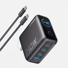 for Mac/iPhone Anker 140W USB-C Charger 4-Port Laptop Advanced GaN Power Adapter picture