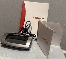 CardScan Executive 700c2 Business Card Scanner Manual & Disc CSA07170ENG Works picture