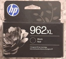 HP 962XL GENUINE BLACK INK CARTRIDGE. EXP 2028 BRAND NEW picture