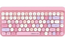 UBOTIE Pink Bluetooth Keyboard Model SK-621B1 NWOB picture