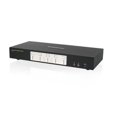 IOGEAR GCS1944 4-Port 4K Dual Displayport Kvm Taa Compliant picture