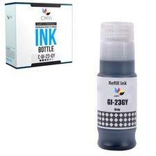 1-Pack Compatible CMYi GI-23 Gray Ink Bottle fits Canon PIXMA G620 picture
