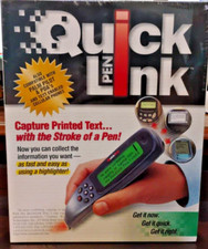 1999 WizCom QuickLink Pen Handheld Scanner Super Pen Brand New Sealed picture