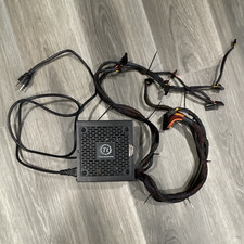 Thermaltake Smart Series 600W 80 Plus Gold ATX PSU, Black, SATA 24-Pin 4+4 CPU picture