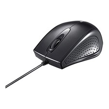 Buffalo Wired Mouse 3 Buttons IR Optical Black BSMRU055BKfrom JP picture