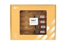 Lot of 4 FS 10G SFP+ 1550nm 40km Optical Transceiver Module P/N:SFP-10GER-55 picture