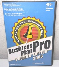Business Plan Pro Premier Edition 2005 PC CD-ROM B104 picture