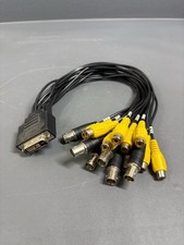 8 Channel DVI-I to 8 BNC Female & 8 RCA Female Video Breakout Cable Adapter picture