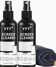 Screen Cleaner Spray Kit (2X) - TV Screen Cleaner Spray and Microfiber Cleaning picture
