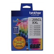 Brother Super High Yield Color Ink Cartridge, LC2053PKS, 3 Pack, LC205 picture