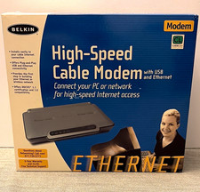 Belkin High-Speed Cable Modem F5D5530-W DOCSIS 1.1 USB/Ethernet 43Mbps picture