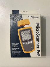 Fluke Networks MicroScanner Network Cable Verifier PoE Tester MS-POE NEW IN BOX picture
