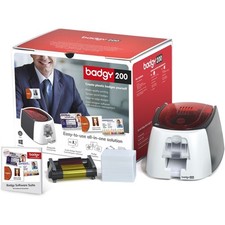 Evolis Badgy200 Single Sided Dye Thermal Transfer Printer picture