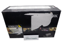Genuine Lexmark X792X1YG Yellow Extra High Yield Return P. Toner Cartridge D picture