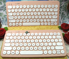 2 ONN Compact Wireless Keyboards, Uses 2-AAA, 2 USB Dongles, TESTED CLEARANCE picture