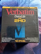 Verbatim DataLife MF-2HD 10 Pcs Formatted Apple Sealed picture