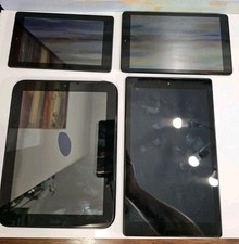 Lot of 4 Tablets For Parts - Amazon - Alcate - HP    *Read Description* picture