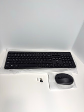 Rii RK200 2.4G Wireless Keyboard + Mouse Combo Numeric Keypad Black New Open Box picture