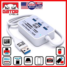 USB 3.0 Card Reader USB HUB 3 Multi Port Memory MS Micro SD M2 TF Slot Adapter picture