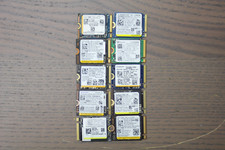 10pcs 2230 NVMe M.2 SSD 512GB – 100% Health, Low Hours, Major Brand New Pulls picture