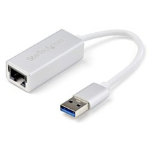 StarTech.com USB 3.0 to Gigabit Network Adapter - Silver - Sleek Aluminum Design picture
