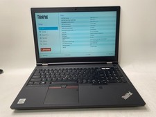 FOR PARTS Lenovo Thinkpad P15 Gen 1 i5-10400H T1000 No RAM/SSD - Read picture