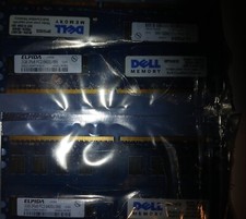 Elpida 2GB 2Rx8 PC2-6400U-666 200-Pin Dell Certified 4 modules total picture