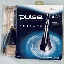 Livescribe Pulse 4GB Smartpen Propack NEW NIB Record Write Never Miss A Word picture