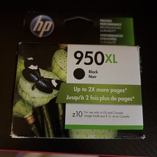 HP 950XL Black Ink Cartridge High Yield Genuine OEM CN045AN 2019 picture