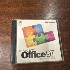 Microsoft Office 97 - Professional Edition - SR1 - CD-ROM w/ product key picture