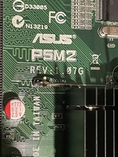 ASUS P5M2 REV. 1.07G Socket 775 DDR2 PCI PCI-X ATX System Board picture