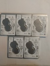 Lot of 5 Seagate Barracuda 500GB SATA 2.5