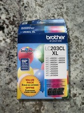  Brother LC203CL XL high-yield color ink cartridge value pack. picture