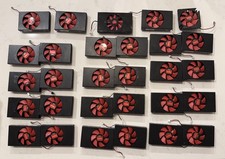 Lot of 29 AMD Radeon GPU PCE Heatsink Fans picture