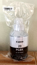 New Canon 20 PGBK Black Ink Bottle 170ml GI-20 picture