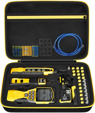 Cable Tester Case for Klein VDV501-851 VDV526-200 Black Yellow for Network picture