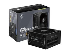 MSI MAG A1000GLS PCIE5, Fully Modular Compact Gaming 1000W Power Supply, 80+ picture