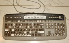 Vintage Microsoft Internet Gaming  Keyboard SK-2560 picture