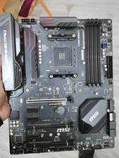 MSI X470 GAMING PRO AM4 ATX Motherboard Original Pulled Real Photos I/O Shield picture