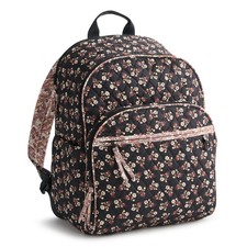 Vera Bradley Women's Premium Cotton Bancroft Backpack One Size, Melissa Ditsy picture