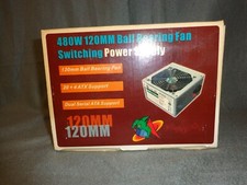 New 480W 120MM Ball Bearing Fan Silent Switching Power Supply 110-220V picture