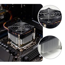 80MM CPU Air Cooler 4PIN PWM Cooling PC Radiator Fan for Intel 2011 X79 X99 CPWY picture